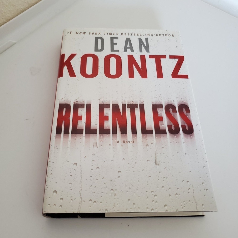 Relentless Dean Koontz Hardcover Book 2009 Bantam Books Suspense Thriller Novel
